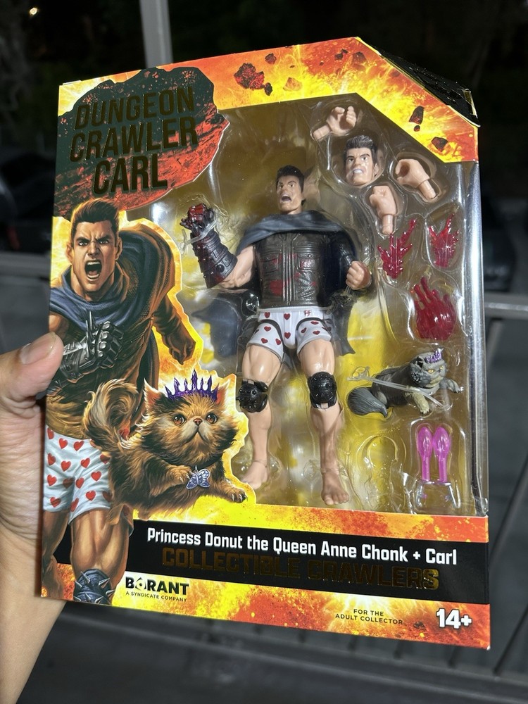 SDCC 2026 UCC Dungeon Crawler Carl Collectible Crawler: Carl with Donut ON HAND