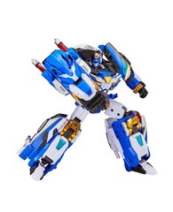 Metal Cardbot W BLUECOP W Transforming Patrol Car Robot Korean Toy 2025
