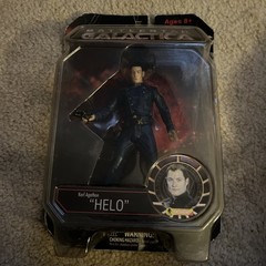 2007 Battlestar Galactica Karl Agathon Helo Action Figure Xpress Exclusive (G9