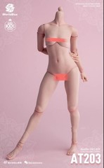 Worldbox AT203 1/6 Female Joint Body Normal Flexible Pale 12” Action Figure