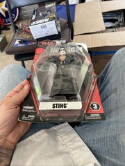 2010 Jakks TNA Wrestling Deluxe Impact! Sting Action Figure New In Original Box