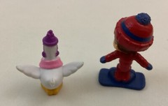 Paw Patrol Artic Winter Snow Rescue Pups Mini 2″ PVC Figures 8pc Lot Chickaletta