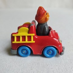Lot of 3 Playskool 1980s Sesame Street diecast vehicles (wear and tear) H312