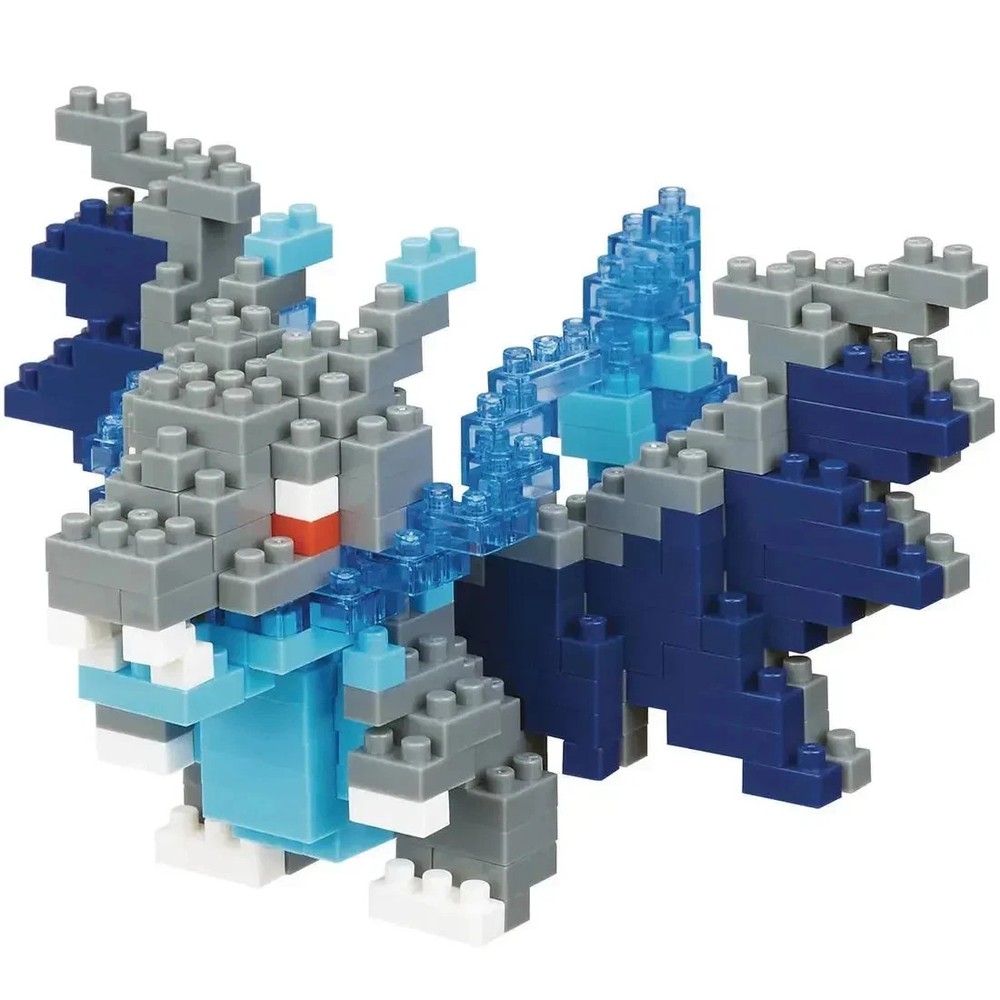 Pokémon – Mega Charizard X Figure Building Set – Nanoblock / Microbrick (291)