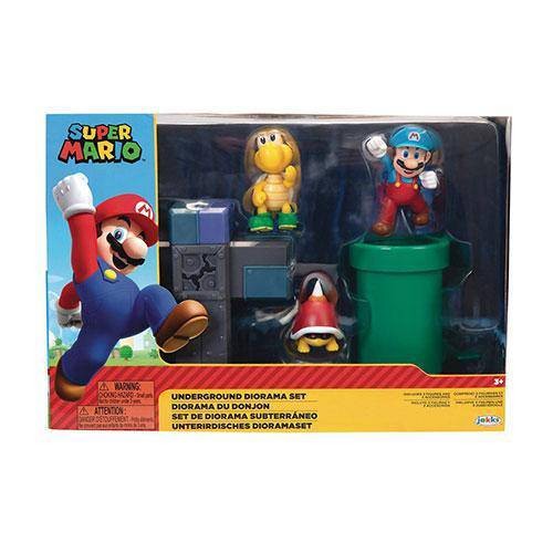 World of Nintendo 2 1/2″ Underground Diorama Set