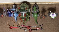 Very Rare Lot Of 8 Figures From Toy Story That Time Forgot, Must See