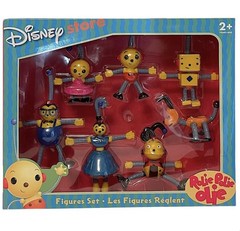 Disney Store Rolie Polie Olie 7 Piece Boxed Figures Set, Never Used