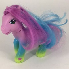 My Little Pony G3 Pretty Patterns Daisy Paisley Crystal Princess Ombré 2005 HTF