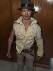 Indiana Jones Temple Of Doom Harrison Ford Figure 1/6 Scale 12” Custom