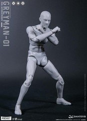 Dam Toys 1/12 Crash Test Dummy “GREYMAN” Action Figure DAM-DPS11 in USA