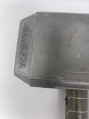 Hasbro Marvel Thor 2011 Lightning Hammer Electronic Mjolnir TESTED NO MISSILE