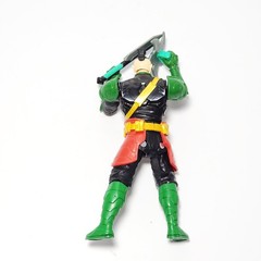 DC Comics Robin Ninja Strike Action Figure Toy with Accessories Black Red Green