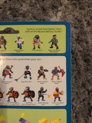 TMNT Raph, Green Teen Beret 1991 Unpunched MOC MOSC 5152 Ninja Turtles Playmates