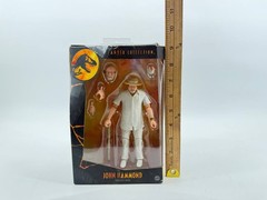 Jurassic Park Amber Collection John Hammond Action Figure Mattel New