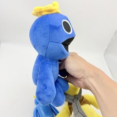 Rainbow Friends Plush & Figure Lot Blue Yellow Roblox Horror Toys 3pc