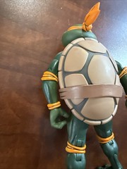 NECA 2023 TMNT CARTOON VHS ULTIMATE MICHELANGELO ACTION FIGURE NINJA TURTLES