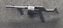 Punisher Marvel Universe Vintage 1990 Toy Biz Part Gun Tommy