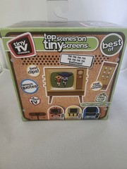 Batman “Tiny TV Classics” Real Working TV & Remote Top Scenes Classic Batman NEW