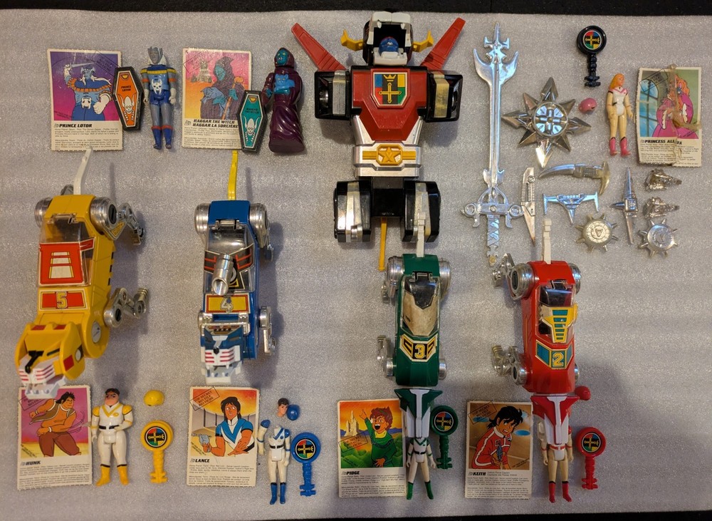 Vintage 1984 Voltron Matchbox Panosh Place – Near Complete lot