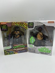 Two Teenage Mutant Ninja Turtles 1988 Remastered and Original Sketch Donatello