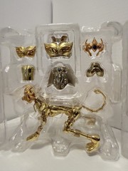 Bandai Saint Seiya Saint Cloth Myth EX Leo Aiolia Used Box Damaged Figure Good