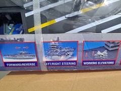G.I. JOE USS Saratoga Motorized Aircraft Carrier #05225T Released in 2002