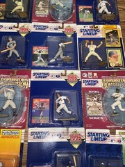Huge Lot MLB Kenner Starting lineup SLU Nolan Ryan Bonds Clemente Collection