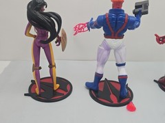 1994 & 1995 Playmate Toys Wild Cats & Youngblood Action Figure Set 3 Figures
