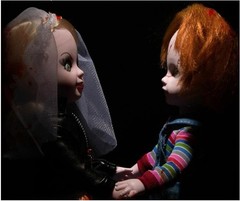 Living Dead Dolls Bride Of Chucky 2 Pack Chucky & Tiffany