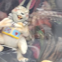 2001 MEZCO TOYZ SCARY TALES ALICE IN WONDERLAND WHITE RABBIT FIGURE NEW OLD STOC