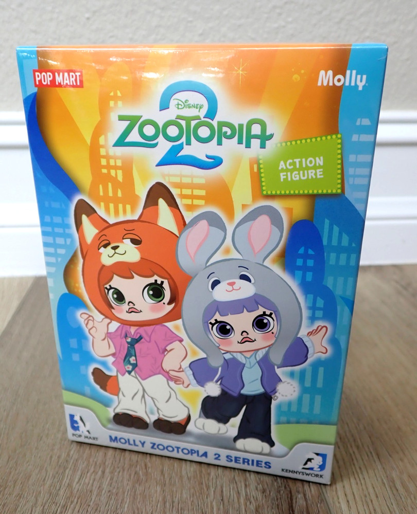 NEW DISNEY MOLLY ZOOTOPIA 2 POP MART ACTION FIGURE KENNYSWORK SEALED