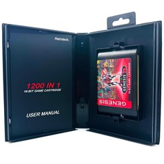 Super 1200 In 1 V3 Game Cartridge For Sega Genesis And MegaDrive Console – Cl…