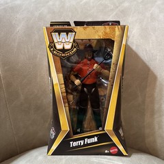 WWE Mattel Elite Legends 27 Terry Funk CHASE Red Target Wrestling Figure