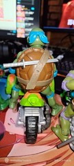 TMNT Ninja AT-3 All Terrain 3-Wheeler + Mutations Quad Rotor 4 -Pcs USAship