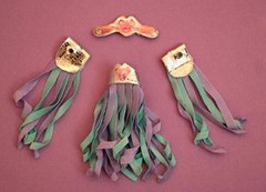 Custom Spinnerella Fashion Crown Skirt & 2-Arm Bands Made for She Ra Doll