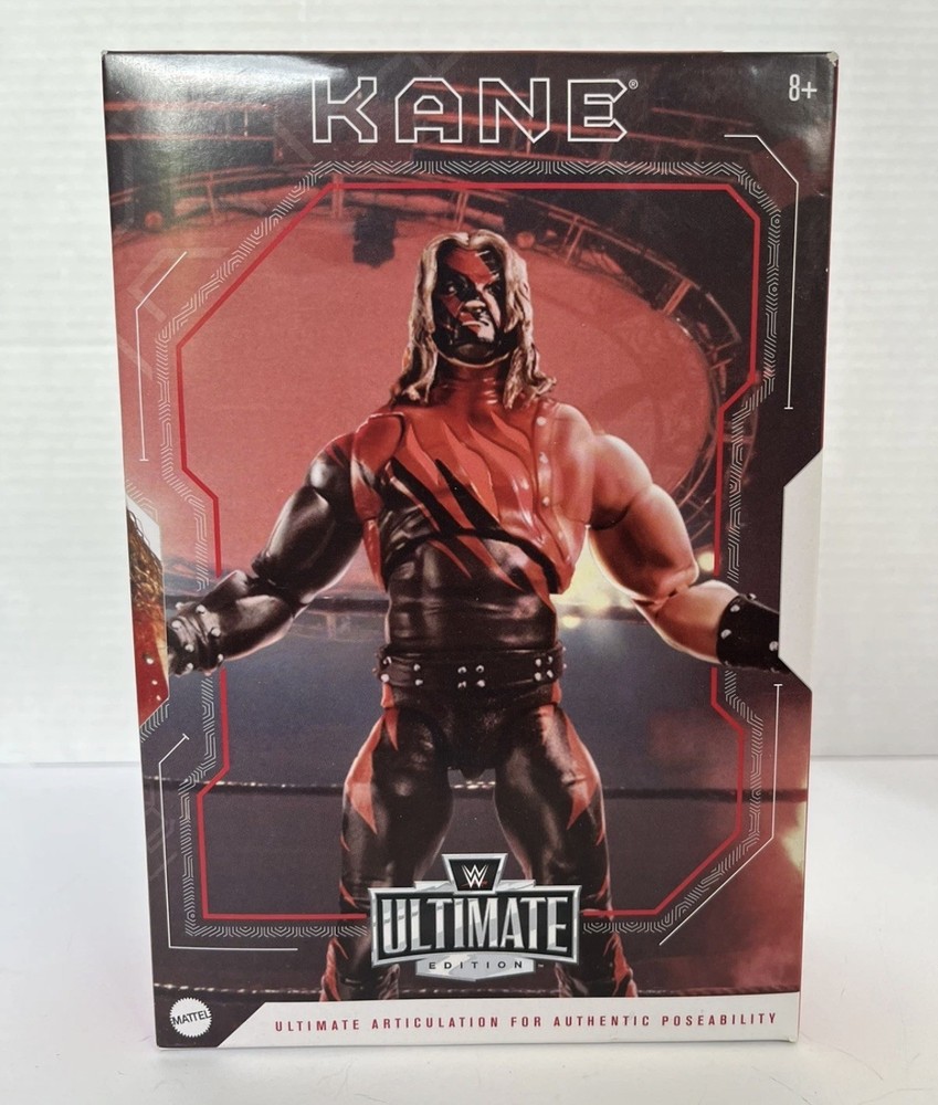 WWE Ultimate Edition Kane Ringside Exclusive from Attitude Era Ring Figure NEW