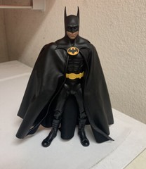 custom batman keaton 1/9 Beast Kingdom leather wired cape NOT FIGURE
