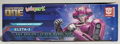 YOLOPARK 2024 TRANSFORMERS ONE ELITA-1 COGGED BOT MODE 8″ ROBOT KIT