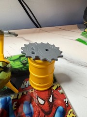 1989 Playmates TMNT Action Figure Sewer Army Tube Near Complete