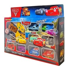 12PCS Pixar Cars Lightning McQueen Diecast PVC Toy Set Kids Birthday Gift US
