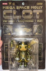 POPMART MEGA SPACE MOLLY 100% CLOT Green Thorns Toy Collectible FAST SHIP