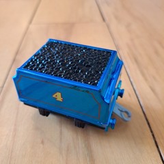 HTF! METALLIC GORDON TENDER Thomas Train Motorized Trackmaster