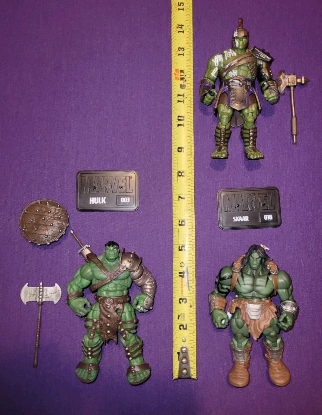 Marvel Universe World War Hulk/Skaar/Hulk Marvel Figure Hasbro MINT COMPLETE
