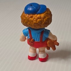 Cabbage Patch Kids PVC Figurine Small Red Blue Fair 1984 Panini OAA