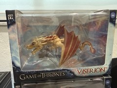 Lot Of 3 Loyal Subjects GAME OF THRONES Dragon Figures Drogon Rhaegal Viserion
