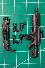 Custom Weapons pack resin black cast 1:12 BFG shotgun