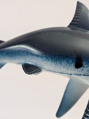 Blue Shark Ocean Animal Toy PVC Action Figure Doll Kids Toys Party Gifts