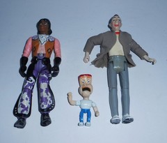 PEEWEE’S PLAYHOUSE ACTION FIGURES 1987 COWBOY CURTIS PEE WEE RANDY MATCHBOX