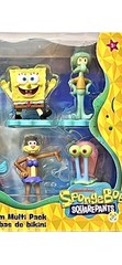 SpongeBob SquarePants Bikini Bottom Multi Pack 8 Figures Birthday Cake Toppers