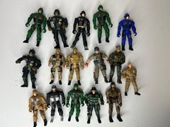 15pcs/lot Corps Special Force Random Action Figure Toy 3.75″ No Accessories.